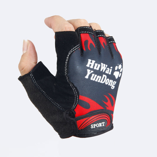 Cycling half finger gloves